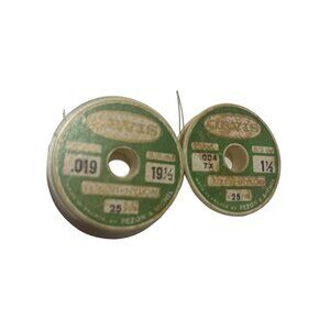 Pezon & Michel Extra Nylon Fishing Line Spools 004 7X & 019 19 1/2 B/S Dia 25/26